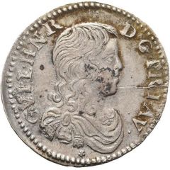 1⁄12 Ecu - William Henry shield of Orange and Nassau