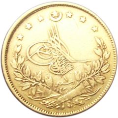 100 Kurus - Murad V Constantinople