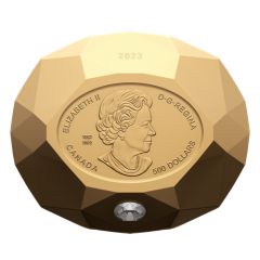 500 Dollars In the name of Elizabeth II, Forevermark Black Label Oval Diamond