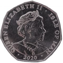 50 Pence - Elizabeth II Peter Pan at the window