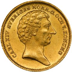2 Dukater - Carl XIV Johan