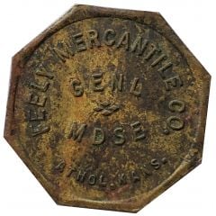 5 Cents - Feely Mercantile Co. Athol, Kansas