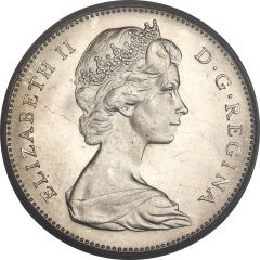 5 Cents - Elizabeth II 2nd portrait