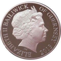 10 Pounds - Elizabeth II The Royal Birth, Silver Proof