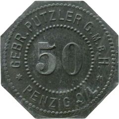 50 Pfennigs - Penzig Gebr. Putzler G.M.B.H.