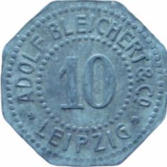 10 Pfennig - Leipzig Adolf Bleichert and Co