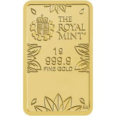 Bullion Bar - 1 g Gold Om