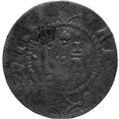 11/2 Réis - Pedro V Countermark `Small Crown` over 1 1/2 Real, Portugal/João IV