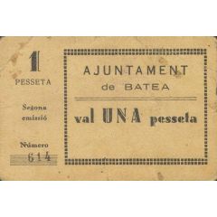 1 Peseta Batea