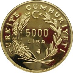 5000 Lira Jewish Immigration