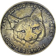 Jeton souvenir - Monnaie de Paris - Parc zoologique de la Barben
