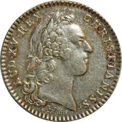 Token - Louis XV - Extraordinaire des guerres - Partes Erumpit in Omnes silver