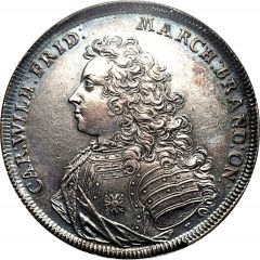 1 Thaler - Charles William Frederick Accession