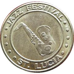 Token - Caribbean Mint St. Lucia - Jazz Festival