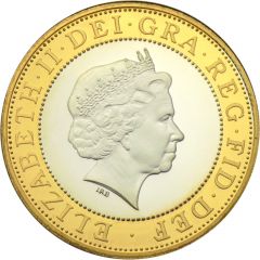 2 Pounds - Elizabeth II Technology, Silver Piedfort