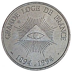 Masonic Token - Grande Loge de France