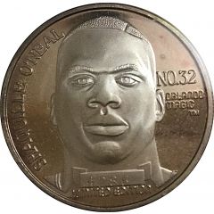 1 oz Silver Shaquille O`Neal No.32 Orlando Magic