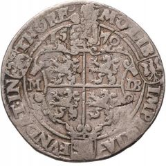 1/2 Daalder - In the name of Maximilian II