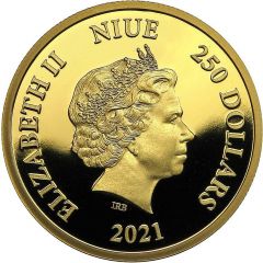 250 Dollars - Elizabeth II Roaring Lion