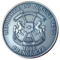 1000 Francs CFA Wyatt Earp and Doc Holliday