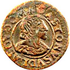 Double Tournois - Gaston d`Orléans 14th type