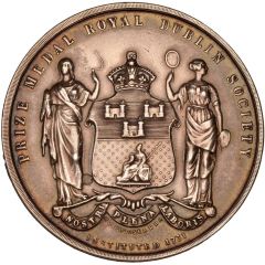 Award Royal Dublin Society Prize Medal, 44mm
