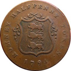 1/2 Penny Kent - Romney / John Sawyer
