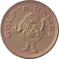 Game Token - Golf `n Games 22.4 mm