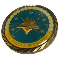 Challenge Coin - U.S.S Eisenhower Mustangs Norfolk, Virginia