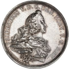 Medal - Frederik V Wedding with Julianne Marie, silver issue