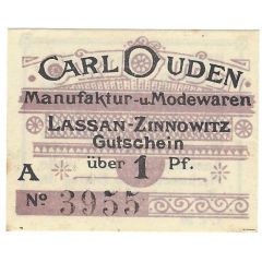 1 Pfennig Carl Duden