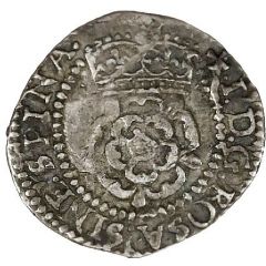 1/2 Groat - James I 2nd coinage, smaller crown