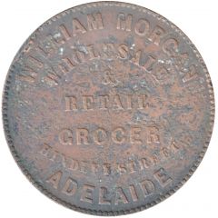 1 Penny - William Morgan Adelaide, South Australia