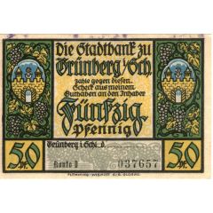 50 Pfennig Stadtbank