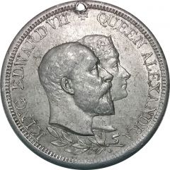 Medal - King Edward VII and Queen Alexandra Coronation