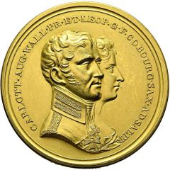 Medal - Wedding of Princess Charlotte and Duke Leopold Gold