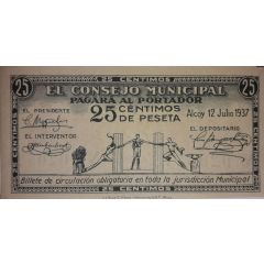 25 Céntimos Alcoy