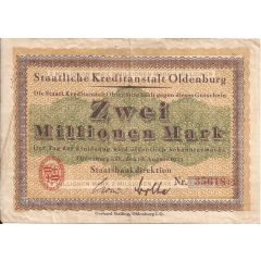 2 000 000 Mark Staatliche Kreditanstalt