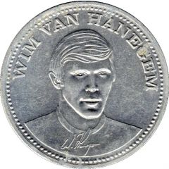 Shell Token - Voetbal Top 20 Wim van Hanegem