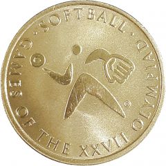 Medal - Sporting Pictograms Sydney 2000 Olympics, Softball