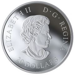 20 Dollars - Elizabeth II Canada`s National Flag