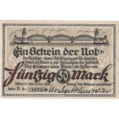 50 Mark Verlag Die Stimme vom Rhein