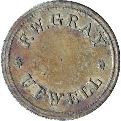 2 1/2 Pence - F.W. Gray Upwell Farm