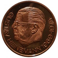 Bundespräsidenten Gustav Heinemann
