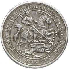 3 Mark - William II Passing of Mansfeld - Iron pattern strike