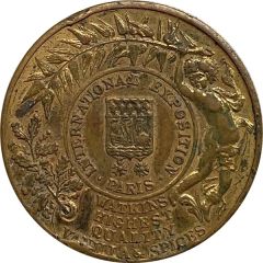 Medal - Watkins Paris International Exposition