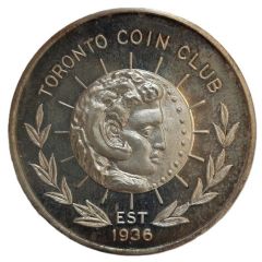 Medal - Toronto Coin Club Canada Centennial