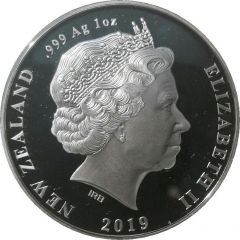 1 Dollar - Elizabeth II 4th Portrait, Space Pioneers