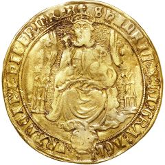 1 Sovereign - Henry VIII 3rd coinage, Southwark mint