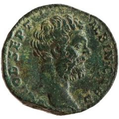 Sestertius - Clodius Albinus FELICITAS COS II S C, Felicitas
